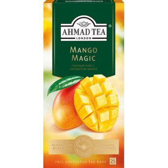 Tè "Ahmad" nero al gusto di mango (6*40gr) Tè "Ahmad" nero al gusto di mango (6*40gr)