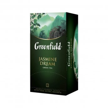 Tè verde "Greenfield - Jasmine Dream" con gelsomino (25x2g)