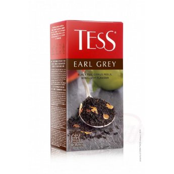 Tи nero "Tess Early Grey " aroma bergamota (25x1,8g)