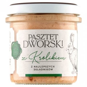 Patè di coniglio "Pasztet Dworski z krolikiem" (130g) Patè di coniglio "Pasztet Dworski z krolikiem" (130g)