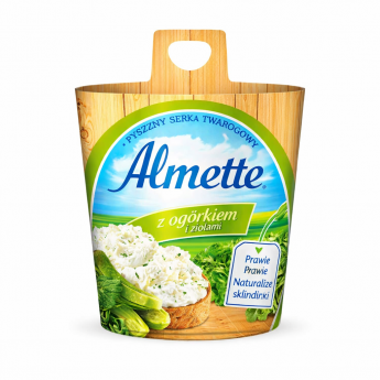 Formaggio fresco "Almette" Cetrioli+erbe (150g) Formaggio fresco "Almette" Cetrioli+erbe (150g)