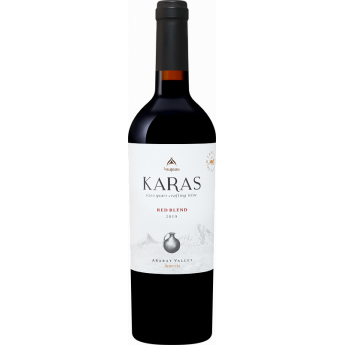 Braccio del vino. KARAS rosso secco 0,75L 13,5%