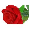 Fiore finto "Rosa rossa" 56 cm d-8,5 cm