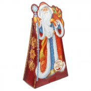 Scatola pieghevole "Regalo di Babbo Natale", 15,5 x 24 x 8 cm.