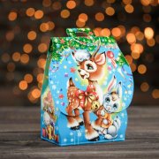 Подарочная коробка "Друзья", сборная, 12 х 8,5 х 17,5 см