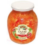 Insalata di verdure con peperoni "Pogrebok" (830g)