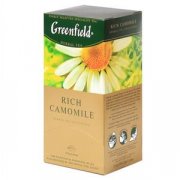 Tisana "Greenfield - Rich Camomile" con camomilla (25x1,5g)