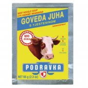 Zuppa "Podravka" con manzo e vermicelli (65 gr)