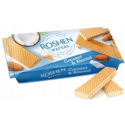Wafer "Roshen" al cocco e mandorle (216gr)