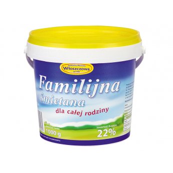 Panna acida "Familijna" 22% (1kg)