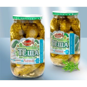 Cetrioli "Lackmann" Classico, leggermente salato (520g) Cetrioli "Lackmann" Classico, leggermente salato (520g)