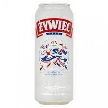 Birra "ZYWIEC" chiara Alc 5,6%vol.(0,5L)