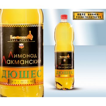 Bibita frizzante "Lackmann - Diushes" alla pera (1,5L)