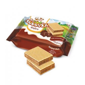 Wafer "Korovka" cioccolato (150g) Wafer "Korovka" cioccolato (150g)