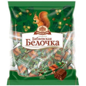 Cioccolatini "Belochka - Babaevsky" (200g) Cioccolatini "Belochka - Babaevsky" (200g)