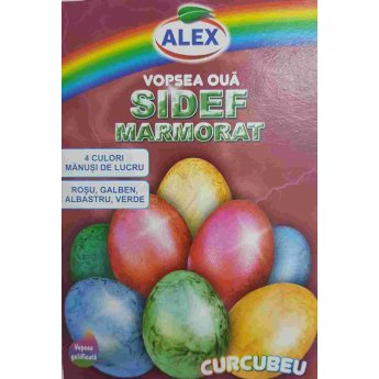 Colorante all'uovo arcobaleno Alex 17ml