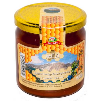 Miele "Ulan" fiori di montagna (500ml)