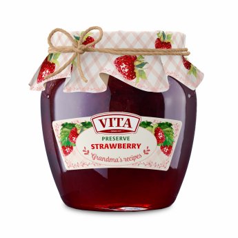 Marmellata "Vita" di fragola (680g)